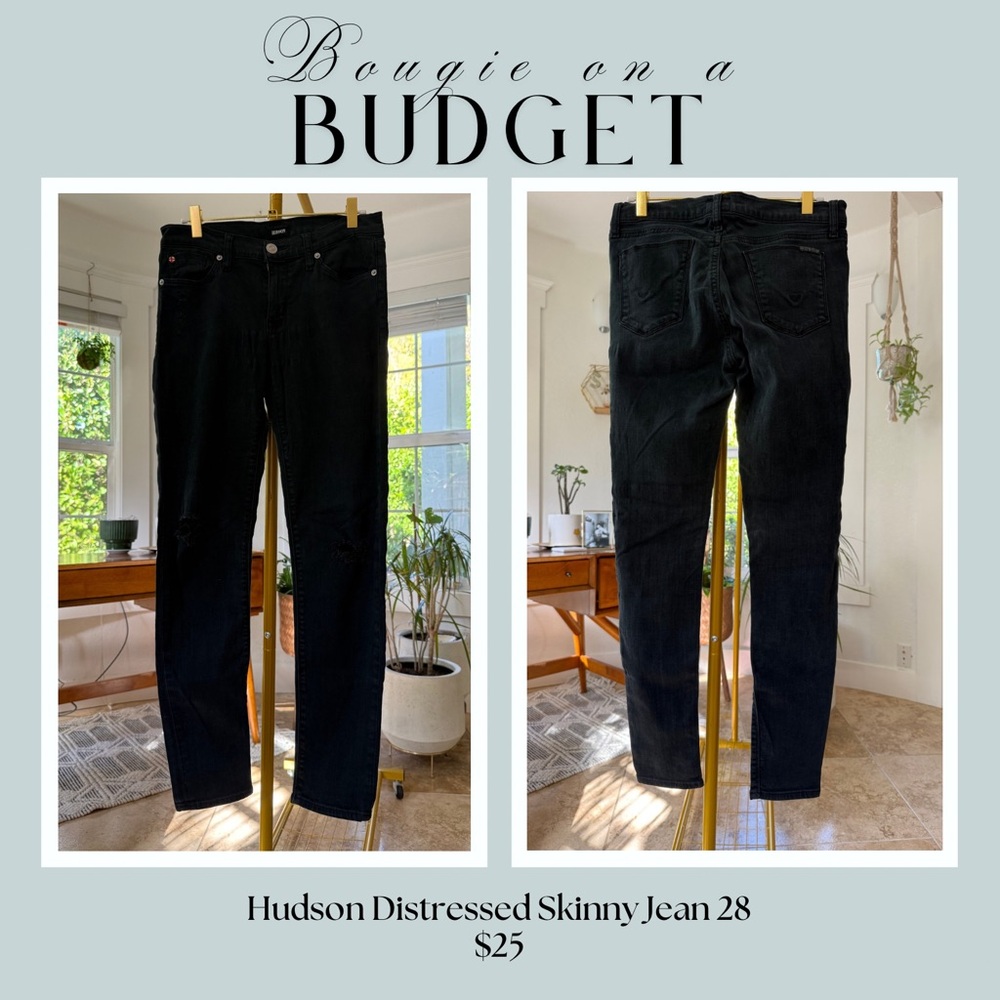 Hudson Jeans Distressed Skinny Jean